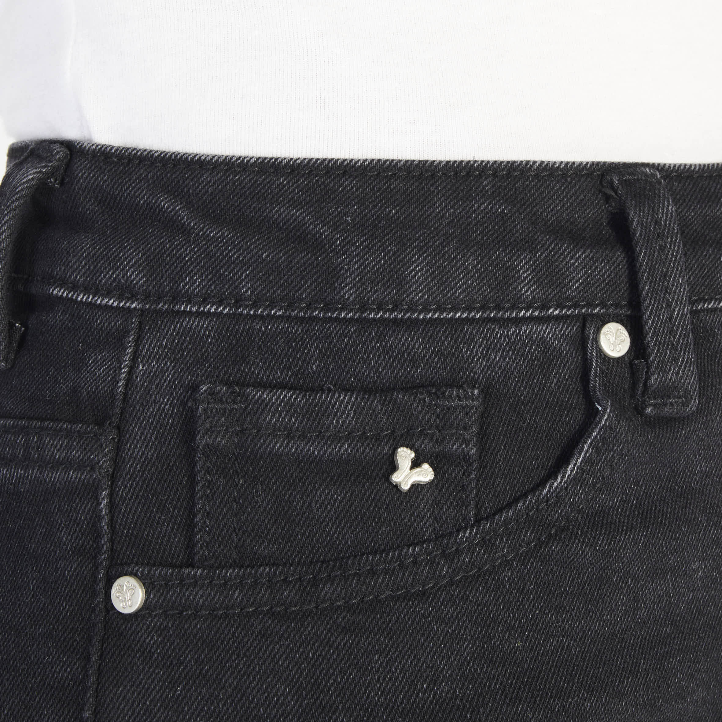 Butterfly Feet Chelsea 1 Jeans - Black apparel Butterfly Feet