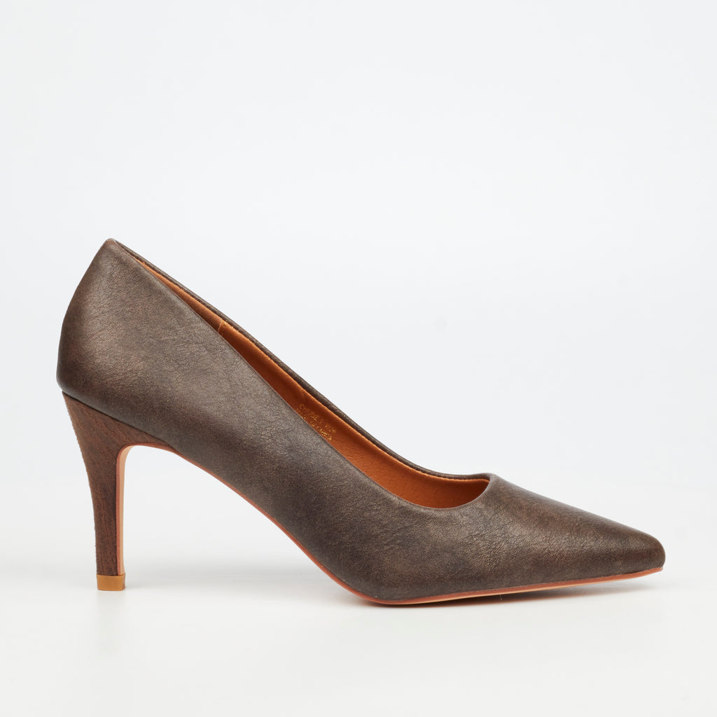 Butterfly Feet Cherie 1 Court - Chocolate footwear Butterfly Feet