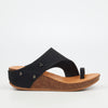Butterfly Feet Cheyan 1 Wedge - Black footwear Butterfly Feet