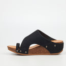 Butterfly Feet Cheyan 1 Wedge - Black footwear Butterfly Feet