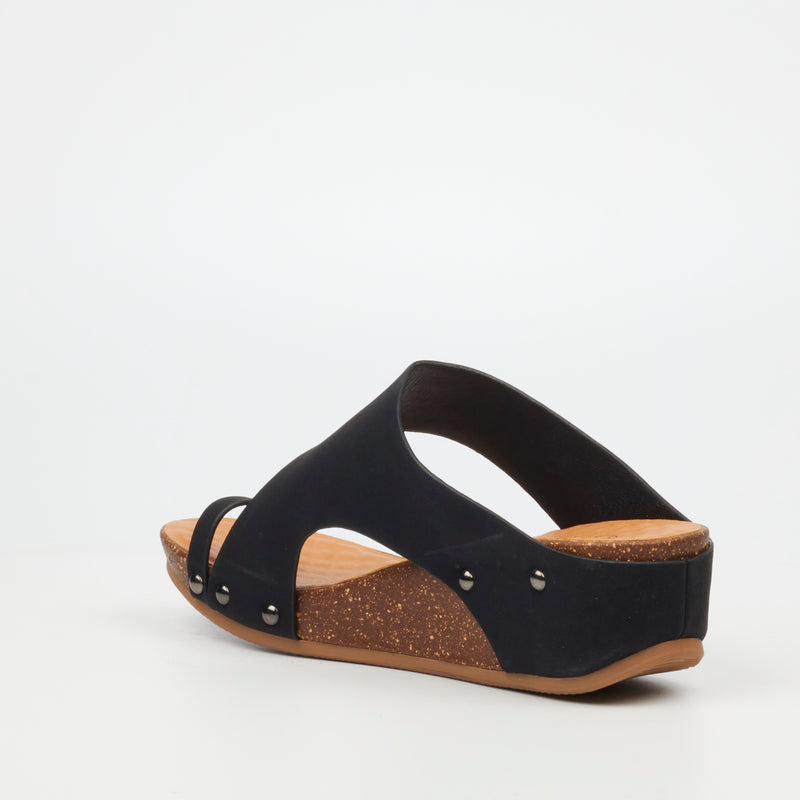 Butterfly Feet Cheyan 1 Wedge - Black footwear Butterfly Feet