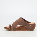 Butterfly Feet Cheyan 1 Wedge - Brown footwear Butterfly Feet