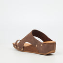 Butterfly Feet Cheyan 1 Wedge - Brown footwear Butterfly Feet