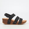 Butterfly Feet Cheyan 2 Wedge - Black footwear Butterfly Feet