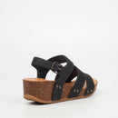 Butterfly Feet Cheyan 2 Wedge - Black footwear Butterfly Feet