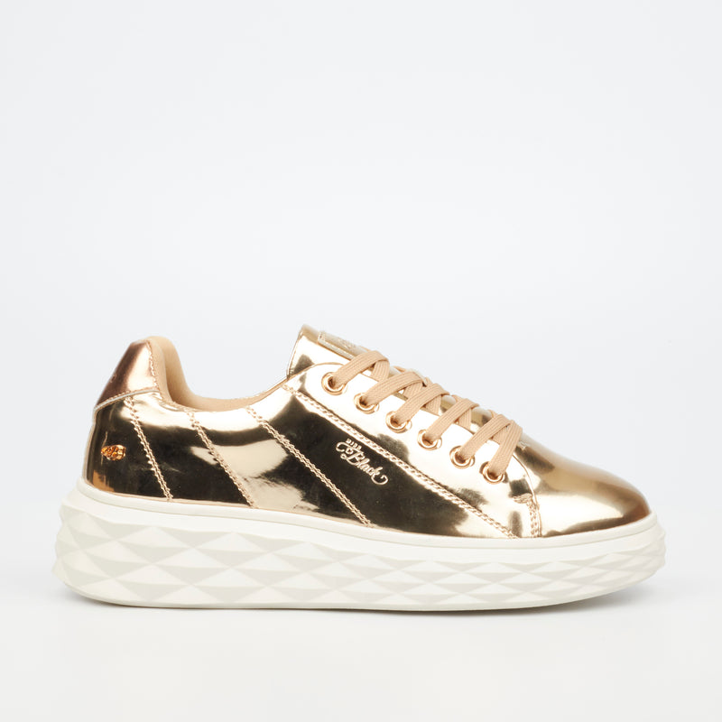 Miss Black Choo 1 Sneaker - Gold footwear Miss Black   