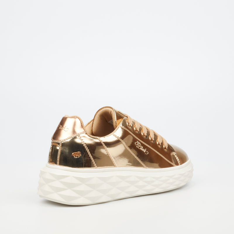 Miss Black Choo 1 Sneaker - Gold footwear Miss Black   