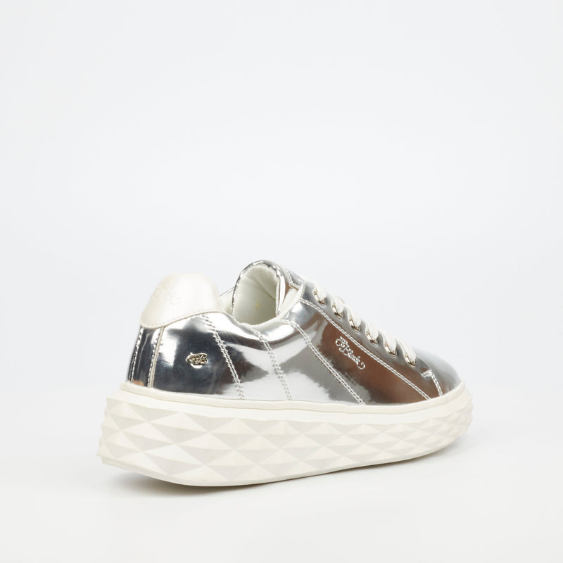 Miss Black Choo 1 Sneaker - Silver footwear Miss Black   