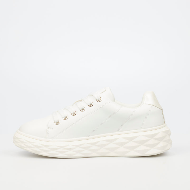 Miss Black Choo 1 Sneaker - White footwear Miss Black   