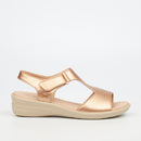 Butterfly Classics Chrissy 3 Wedge - Rose Gold