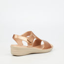 Butterfly Classics Chrissy 3 Wedge - Rose Gold