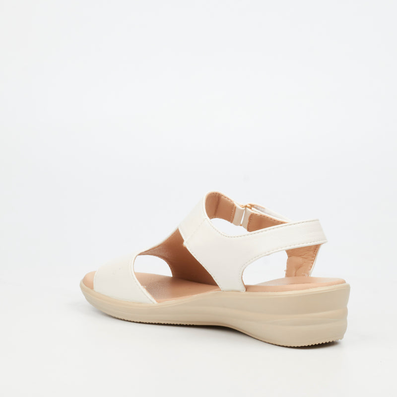 Butterfly Classics Chrissy 3 Wedge - White