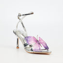 Miss Black Chrysalis 1 Heel - Silver footwear Miss Black