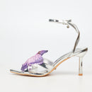 Miss Black Chrysalis 1 Heel - Silver footwear Miss Black