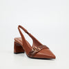 Butterfly Feet Chrystie 1 Heel - Chocolate