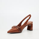 Butterfly Feet Chrystie 1 Heel - Chocolate