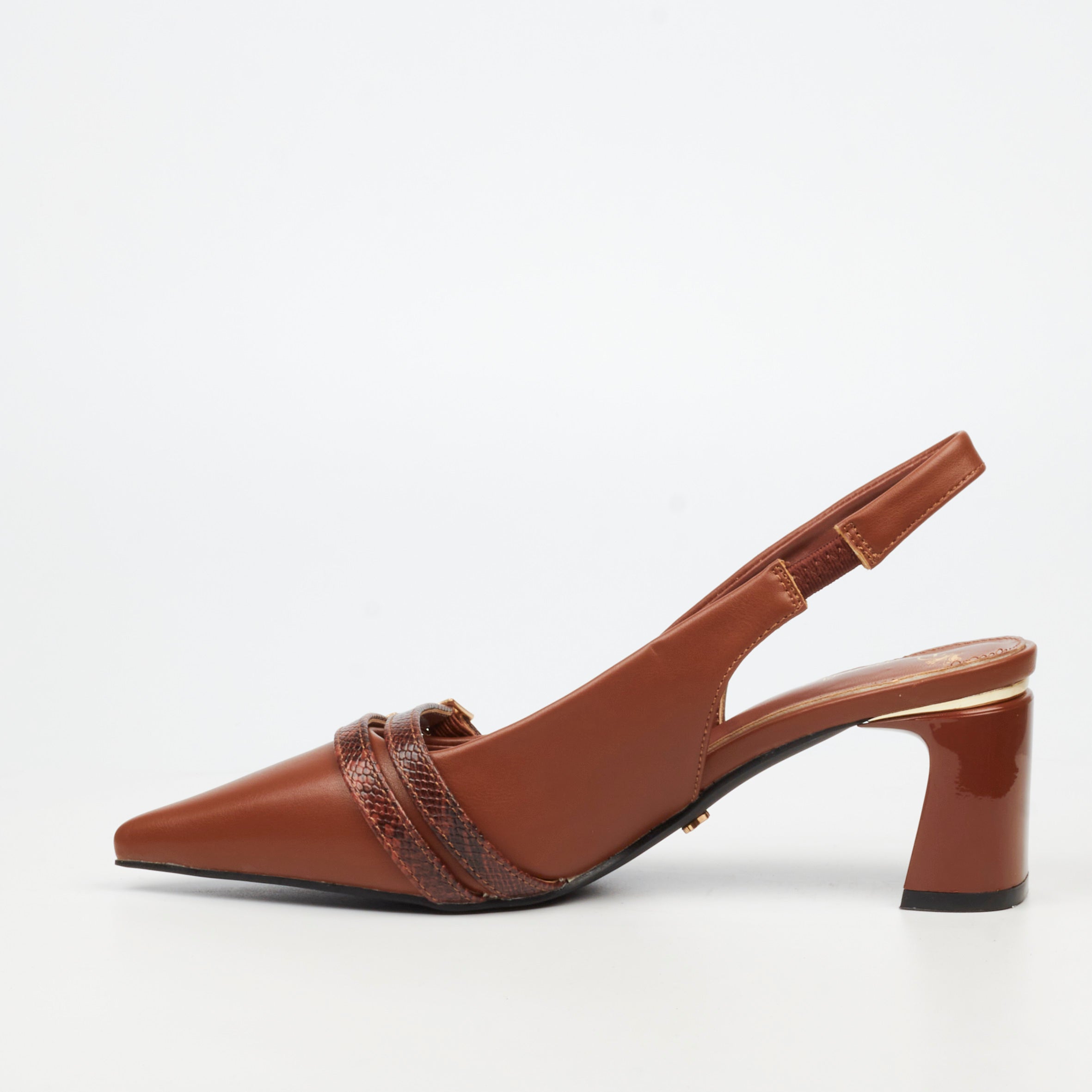 Butterfly Feet Chrystie 1 Heel - Chocolate footwear Butterfly Feet