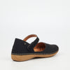 Butterfly Classics Cindi 1 Faux Nubuck Pump - Black footwear Butterfly Classics