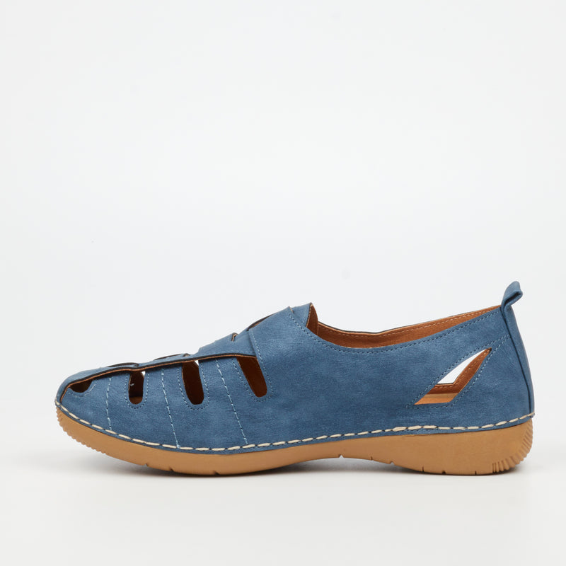 Butterfly Classics Cindi 3 Pump - Blue footwear Butterfly Classics