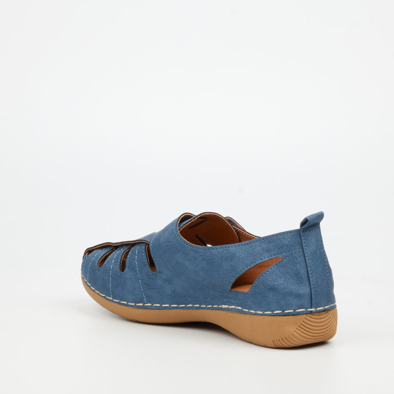 Butterfly Classics Cindi 3 Pump - Blue footwear Butterfly Classics