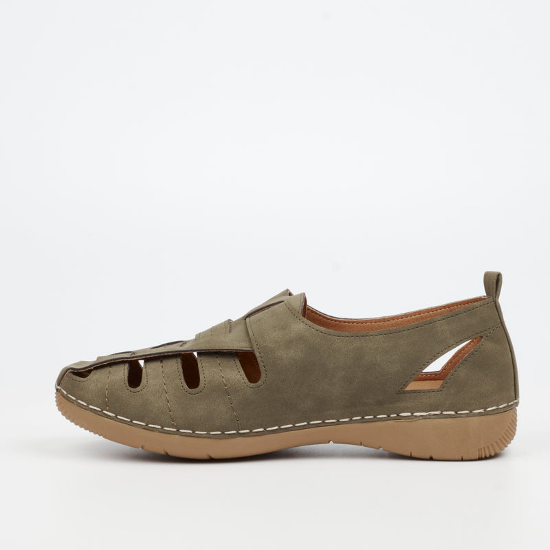 Butterfly Classics Cindi 3 Pump - Olive footwear Butterfly Classics