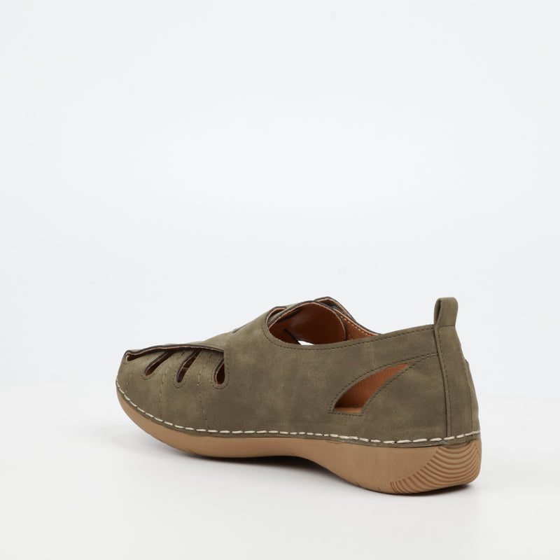 Butterfly Classics Cindi 3 Pump - Olive footwear Butterfly Classics