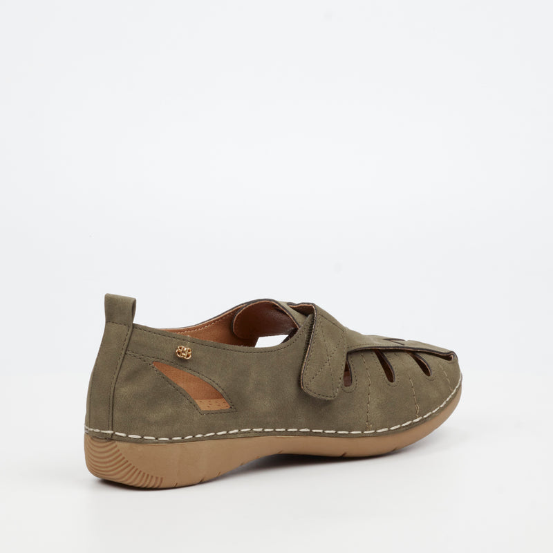 Butterfly Classics Cindi 3 Pump - Olive footwear Butterfly Classics