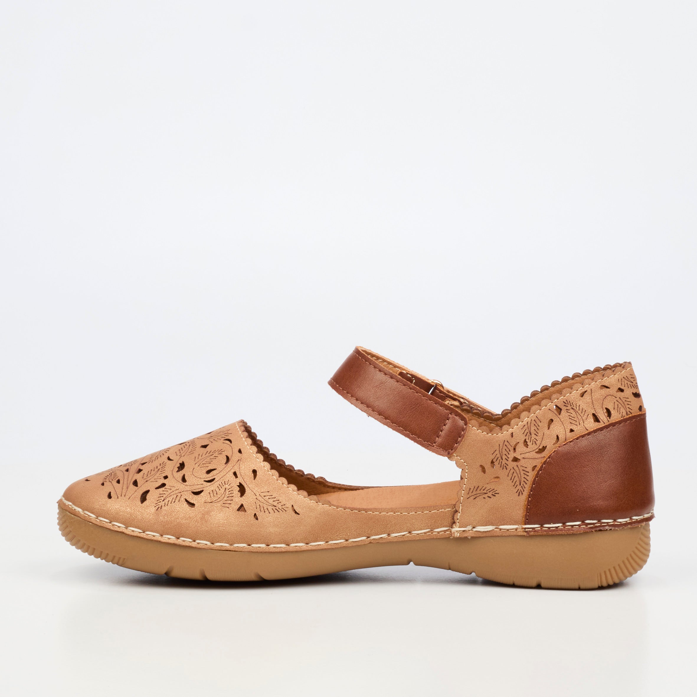 Butterfly Classics Cindi 7 Pump - Tan footwear Butterfly Classics