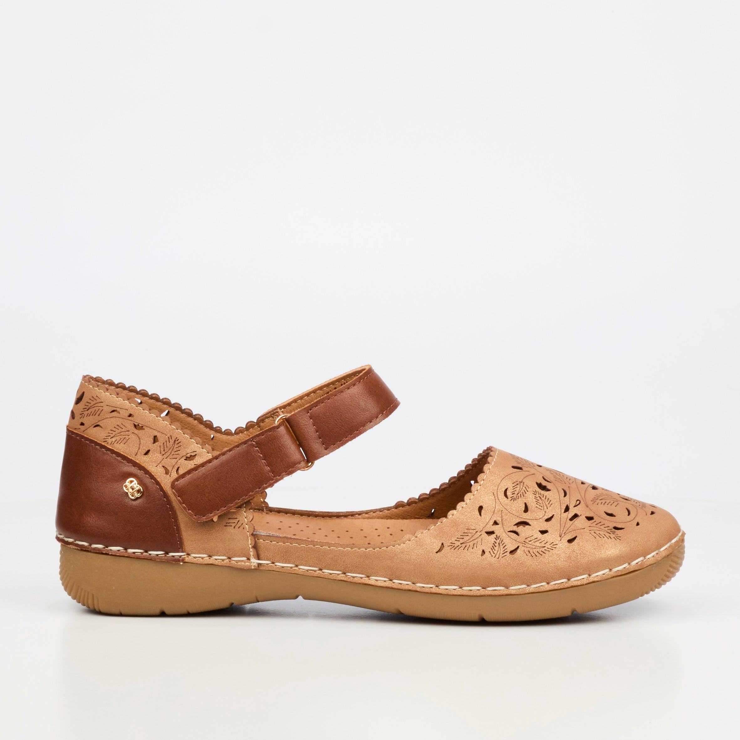 Butterfly Classics Cindi 7 Pump - Tan footwear Butterfly Classics