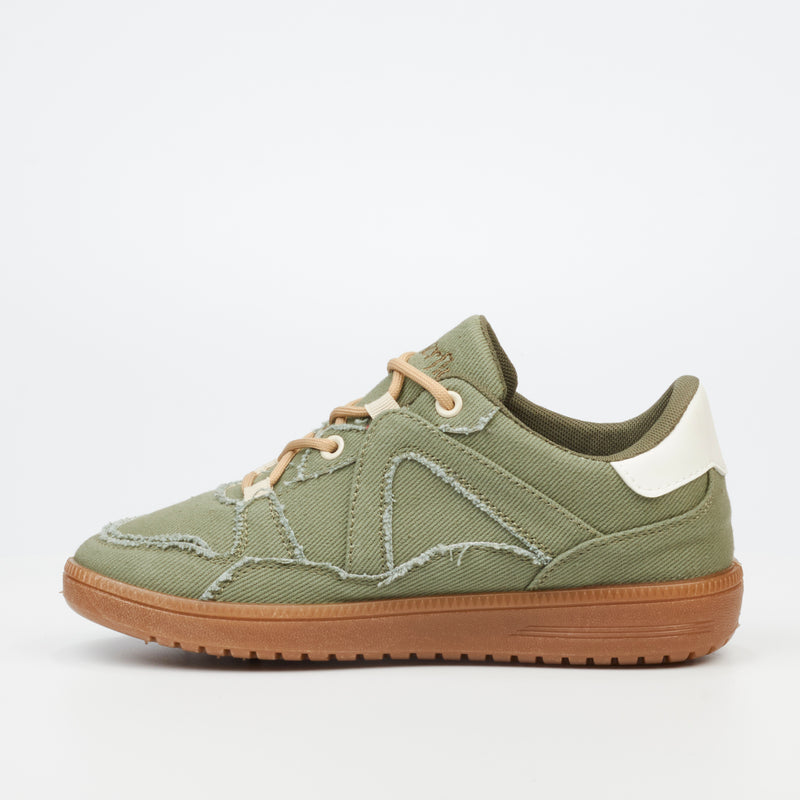 Butterfly Feet Clifton 1 Sneaker - Olive footwear Butterfly Feet