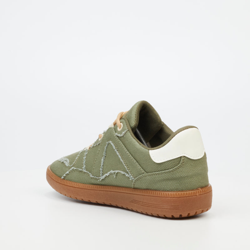 Butterfly Feet Clifton 1 Sneaker - Olive footwear Butterfly Feet