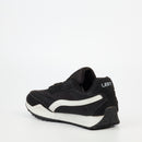 Urbanart Cloud 1 Faux Nubuck / Lycra Sneaker - Black footwear UBRT
