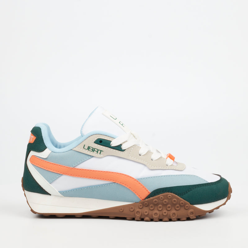 Urbanart Cloud 1 Faux Nubuck / Lycra Sneaker - Green