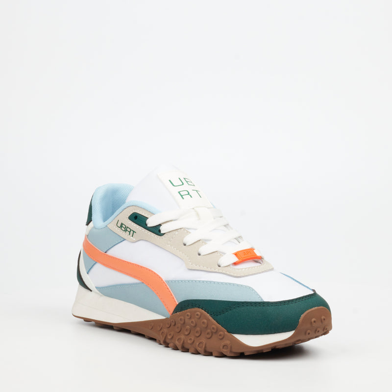 Urbanart Cloud 1 Faux Nubuck / Lycra Sneaker - Green