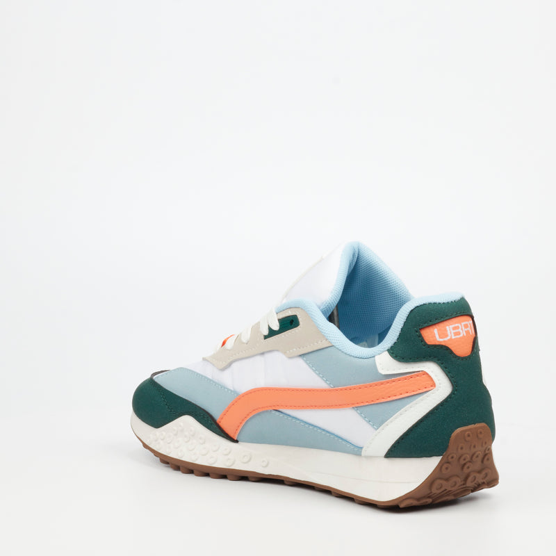 Urbanart Cloud 1 Faux Nubuck / Lycra Sneaker - Green