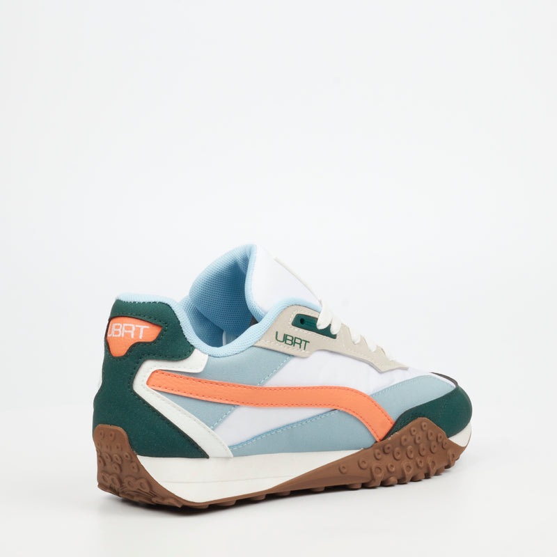 Urbanart Cloud 1 Faux Nubuck / Lycra Sneaker - Green
