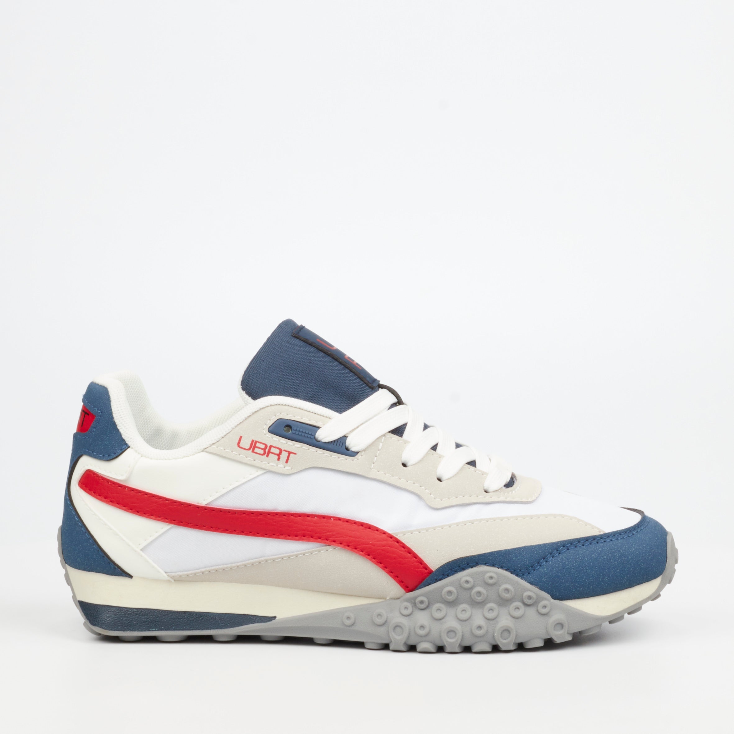 Urbanart Cloud 1 Faux Nubuck / Lycra Sneaker - White footwear UBRT