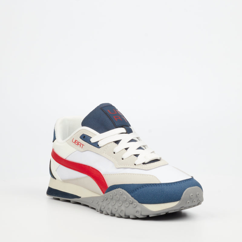 Urbanart Cloud 1 Faux Nubuck / Lycra Sneaker - White