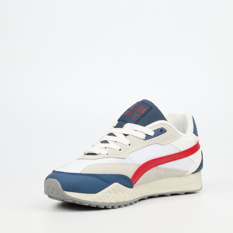 Urbanart Cloud 1 Faux Nubuck / Lycra Sneaker - White