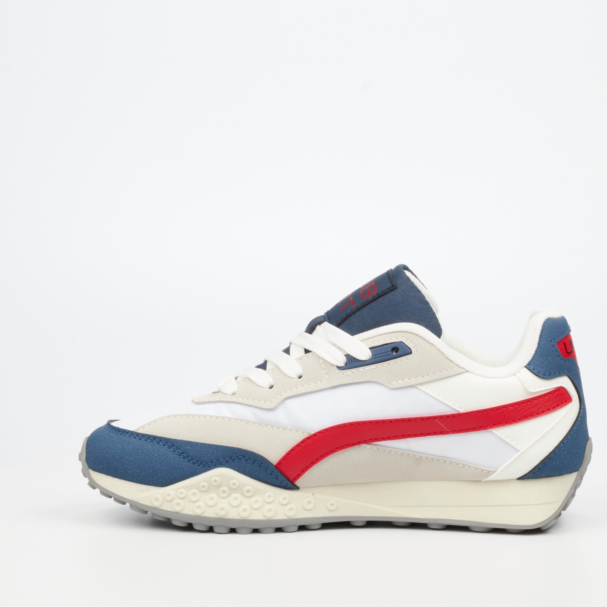 Urbanart Cloud 1 Faux Nubuck / Lycra Sneaker - White footwear UBRT