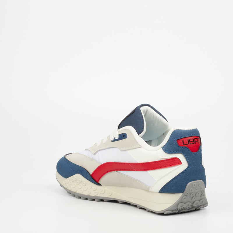 Urbanart Cloud 1 Faux Nubuck / Lycra Sneaker - White