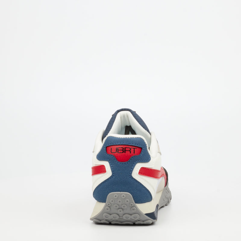 Urbanart Cloud 1 Faux Nubuck / Lycra Sneaker - White