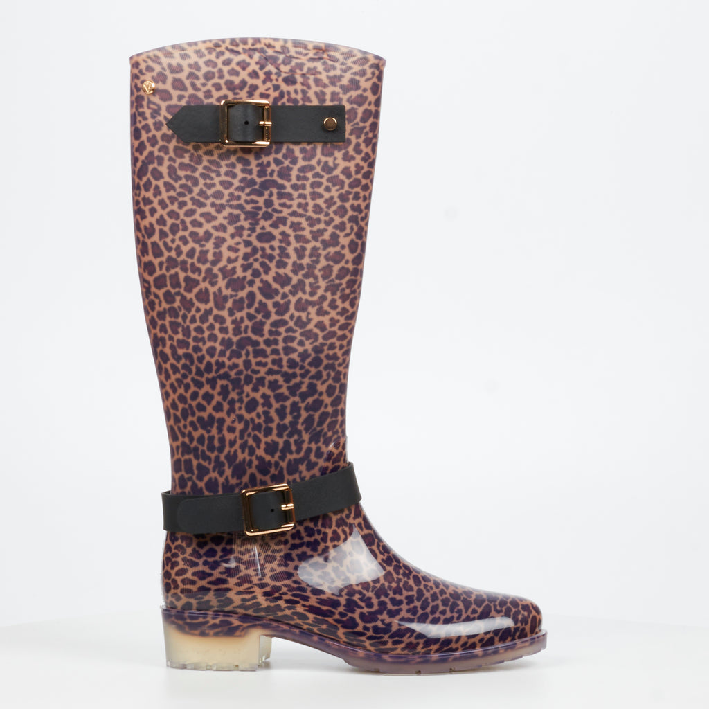 Viabeach Cloudy 1 High Boots - Leopard footwear Viabeach