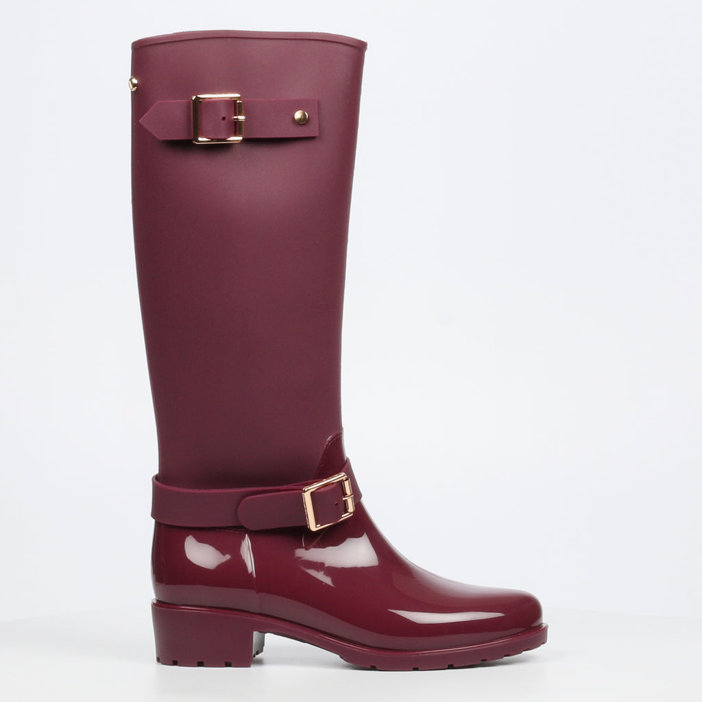Viabeach Cloudy 1 High Boots - Wine footwear Viabeach