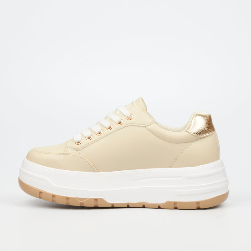 Miss Black Coach 1 Sneaker - Nude footwear Miss Black   