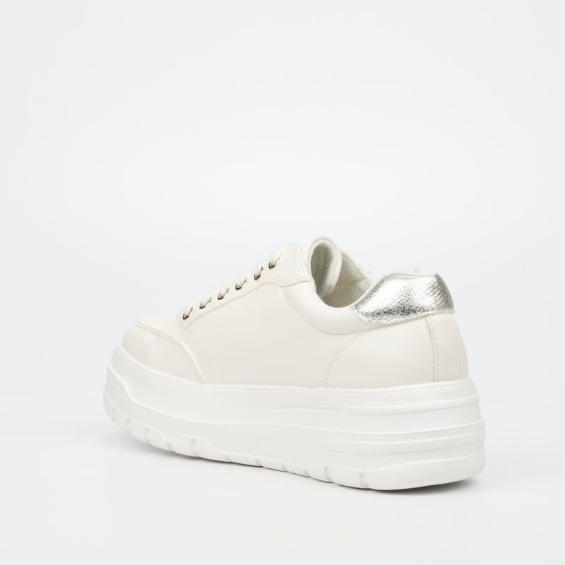 Miss Black Coach 1 Sneaker - White footwear Miss Black   