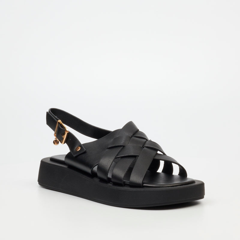 Viabeach Coconut 10 Sandal - Black footwear Viabeach   