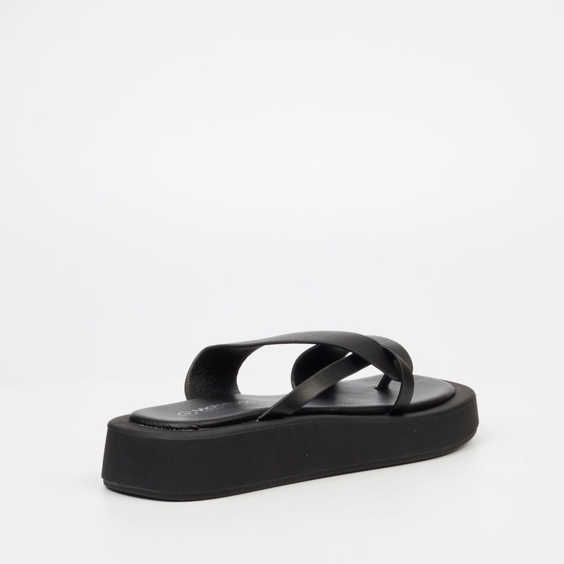 Viabeach Coconut 12 Sandal - Black footwear Viabeach   