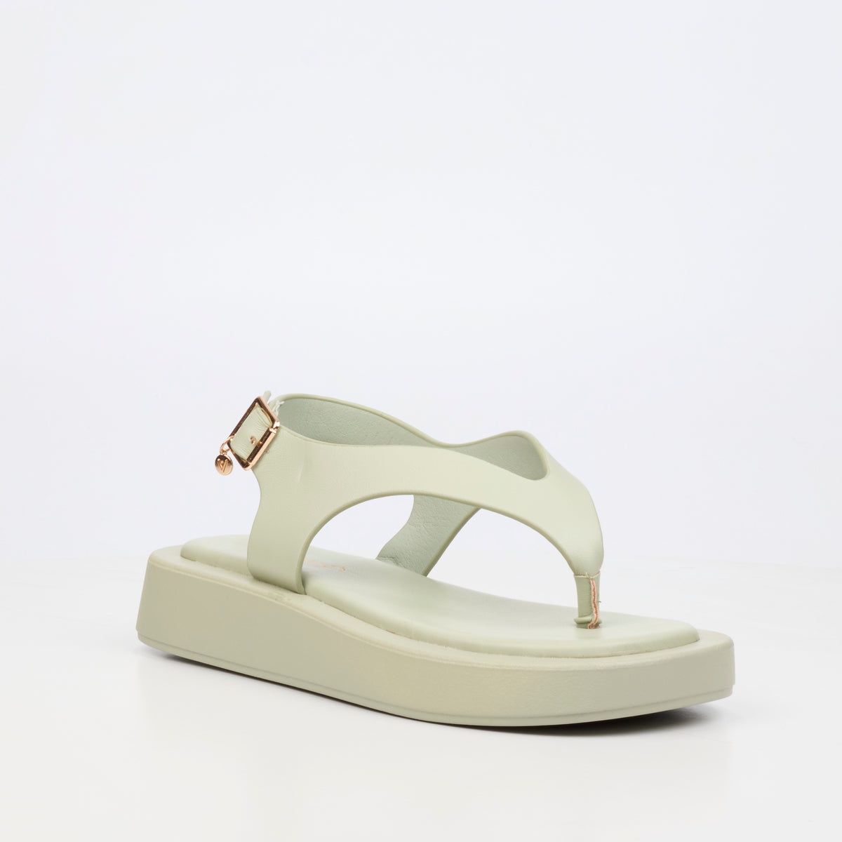 Viabeach Coconut 13 Flat Sandal - Green footwear Viabeach
