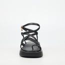 Viabeach Coconut 21 Sandal - Black footwear Viabeach